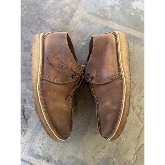 Clarks Originals Desert Trek Beeswax Leather Chukka Boots Men’s Size 9 - Iconic - Picture 12 of 12